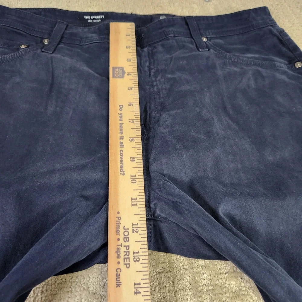 Adriano Goldschmied Pants Men 38x32 The Everett‎ Slim Straight Stretch Blue